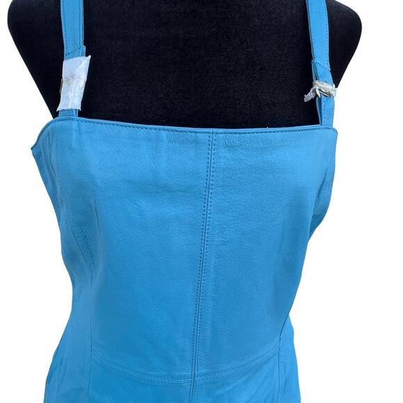 Newport News, Styleworks leather dress size 10, NWT - Picture 4 of 12